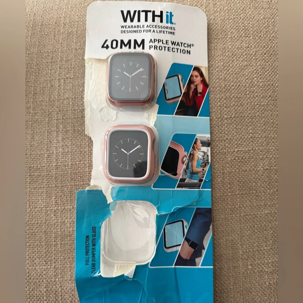 WITH it Apple Watch 40mm Protective Bumpers 2 pack